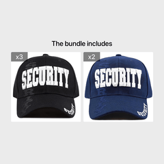 SECURITY Embroidered Baseball Cap