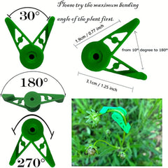 10pcs Adjustable Plant Bender for Light Training Growth Buckle