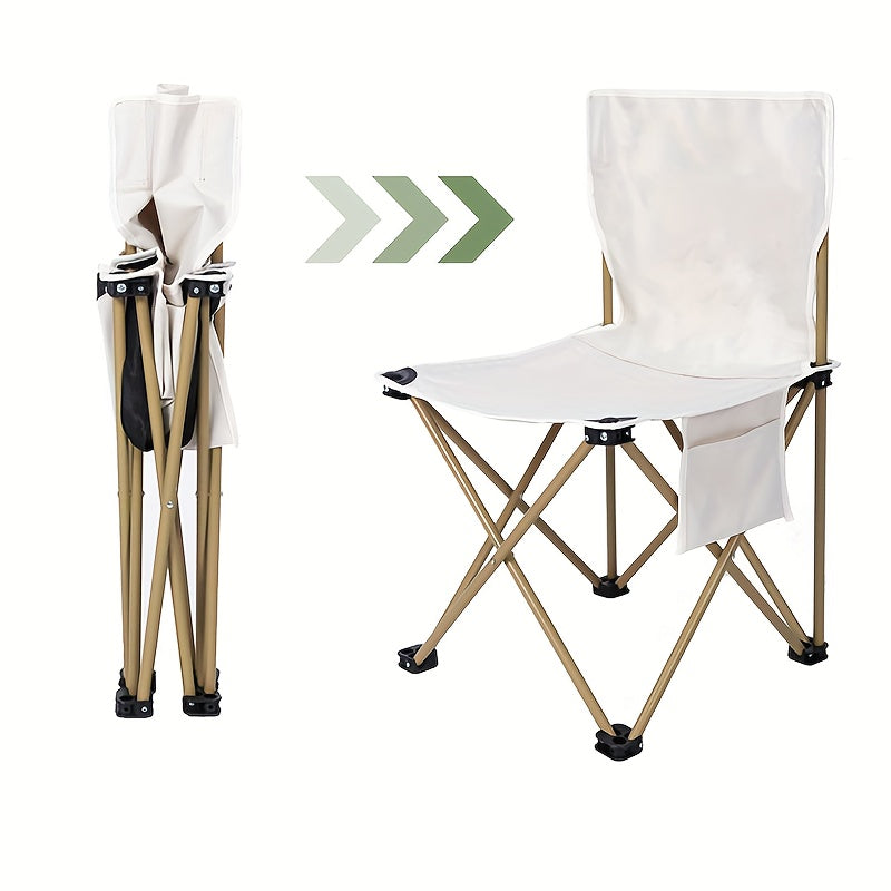 Portable Camping Chair Foldable Lightweight Chair for Outdoor Activities