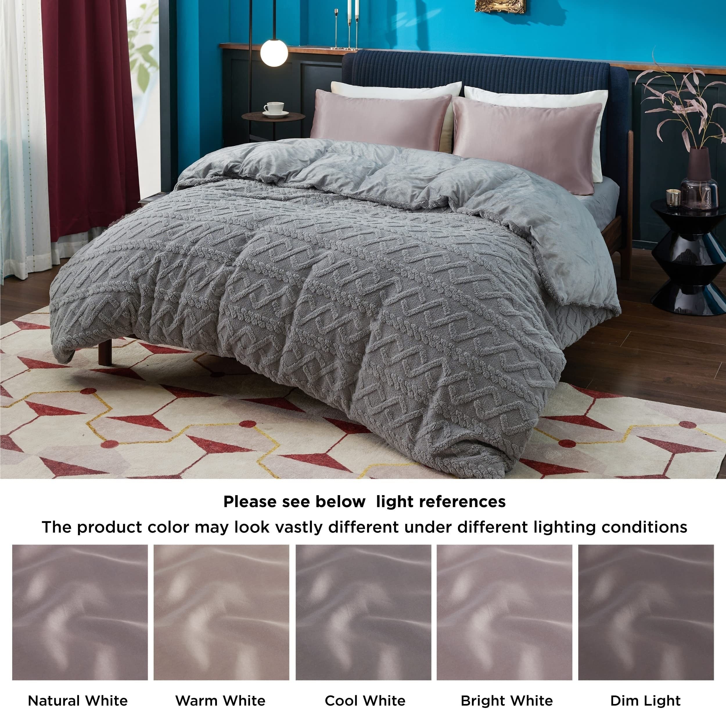 2pcs Dusty Rose Satin Pillowcase 20x30 - Queen Size Silk Pillowcase