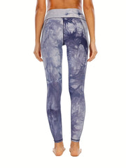Women's Tie Dye Yoga Leggings Seamless Stretchy and Comfortable