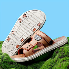 Men's Quick Drying Non Slip Sandals Lightweight Comfortable Slide Slippers