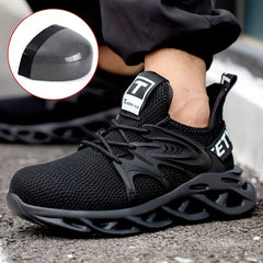 Unisex Safety Work Shoes Steel Toe Puncture Proof Sneakers