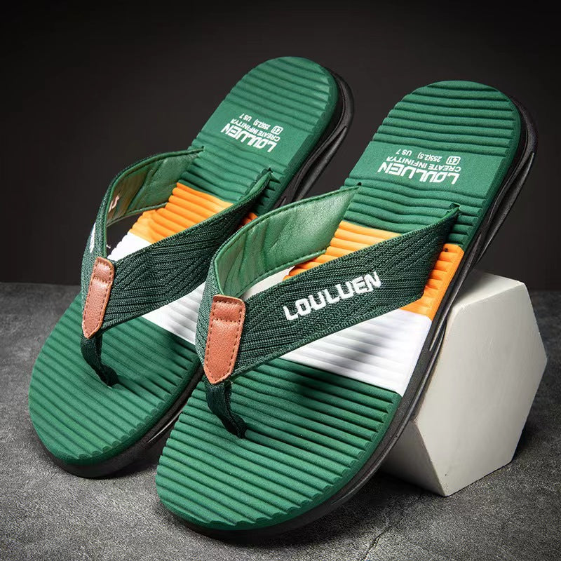 Men's Lightweight Non Slip Flip Flops Quick Drying Comfy Thong Sandals