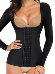 Long Sleeve Sauna Sweat Compression Tank Top