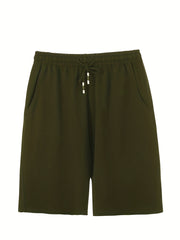 Men's Drawstring Loose Shorts Casual Comfy Shorts For Beach Sport