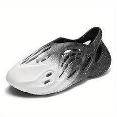 Men's Hollow Out Foam Clogs Slippers Non Slip Beach Sandals