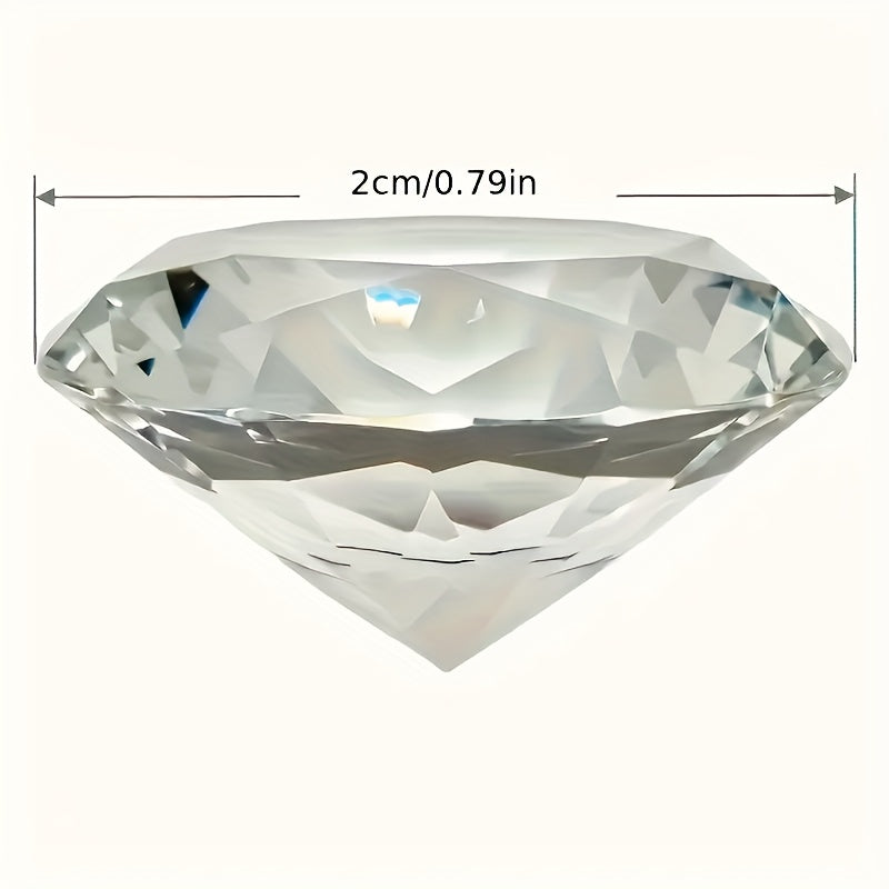 20pcs Colored Artificial Diamonds Diving Toys for Pool Use