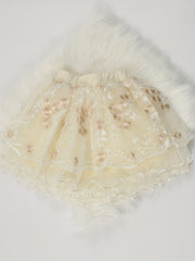 Girls Princess Bow Front Tulle Tutu Skirts Ballet Dance Party Skirt