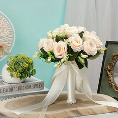 Western Style Mori Hand Bouquet for Weddings & Photo Shoots