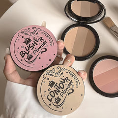 3D Gray Trimming Plate Matte Nose Shadow Brightening Beginners Plate