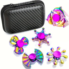 Metal Spinner Sensory Spinner Toys 5pcs Party Favors Gift Bag Filler