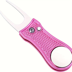 Stainless Steel Foldable Golf Divot Repair Tool
