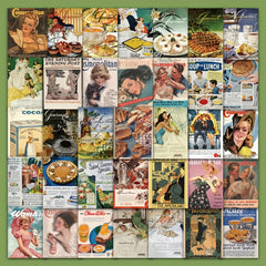 Vintage European & American Style Poster Stickers & Cartoon Vinyl Decals