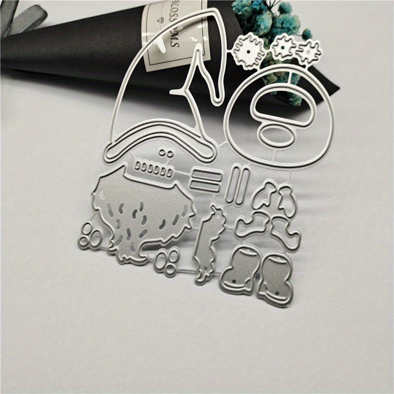 Metal Cutting Die Stencil Santa Claus For Card Decoration DIY Scrapbooking