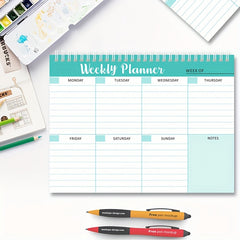 Weekly 52 Sheets To Do List Notepad Agenda Planner