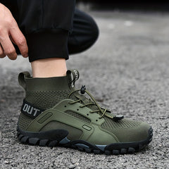 Men's Breathable Sneakers Wear resistant Non Slip Outdoor Shoes