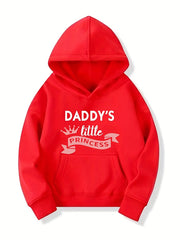Girls' 'Daddy's Little Princess' Hoodie Top