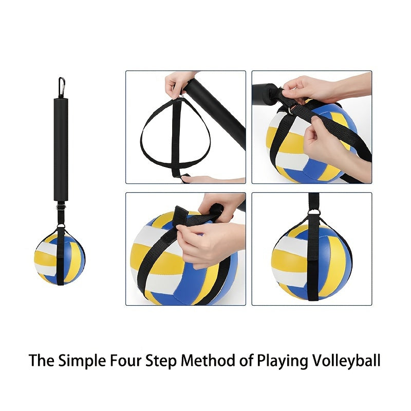 Adjustable Volleyball Spike Trainer for Better Serving and Spiking