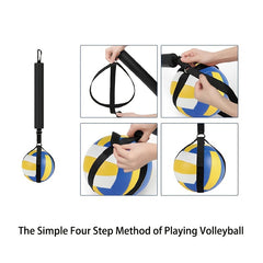 Adjustable Volleyball Spike Trainer for Better Serving and Spiking