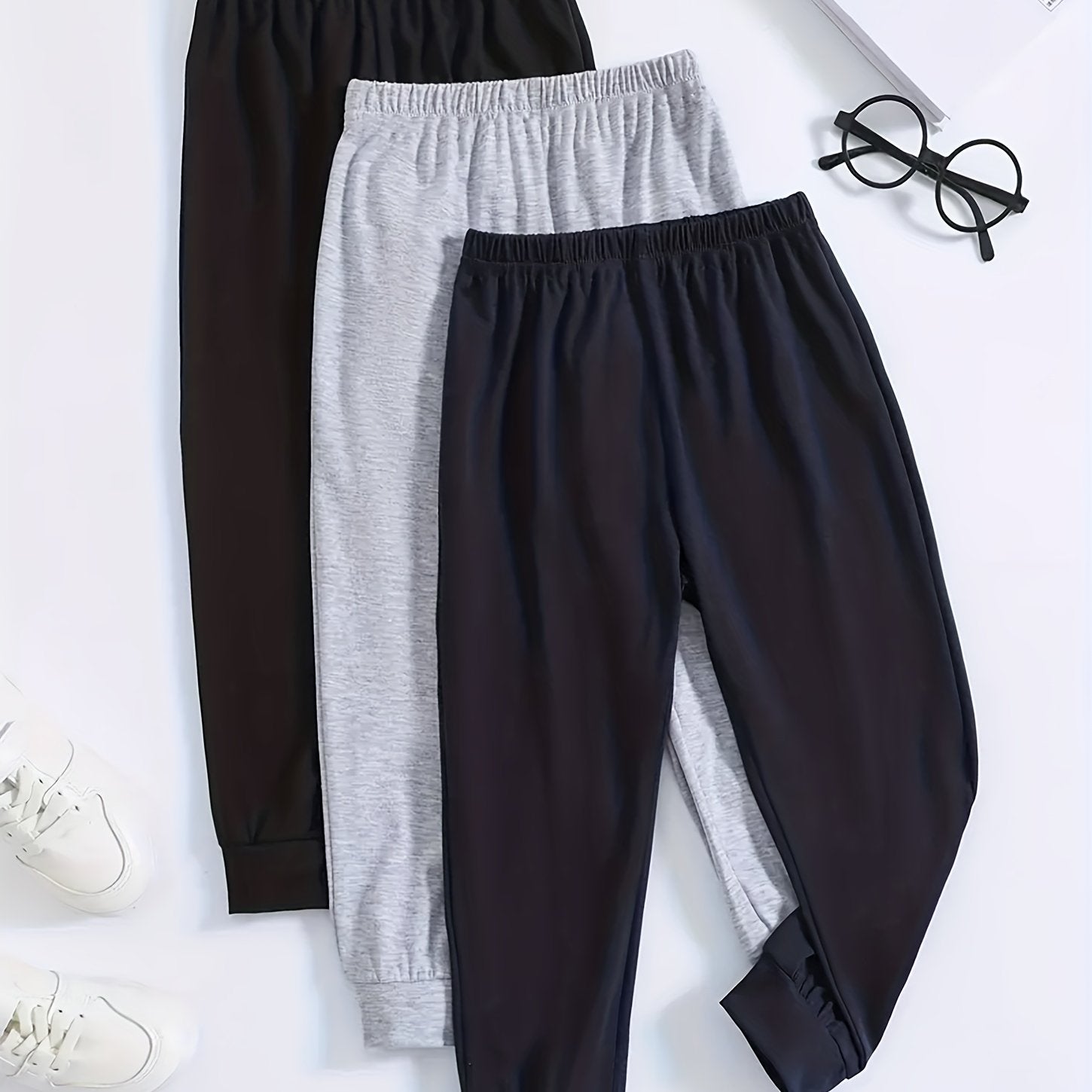 Boys Casual Active Sweatpants Quick Drying Jogger Sports Pants