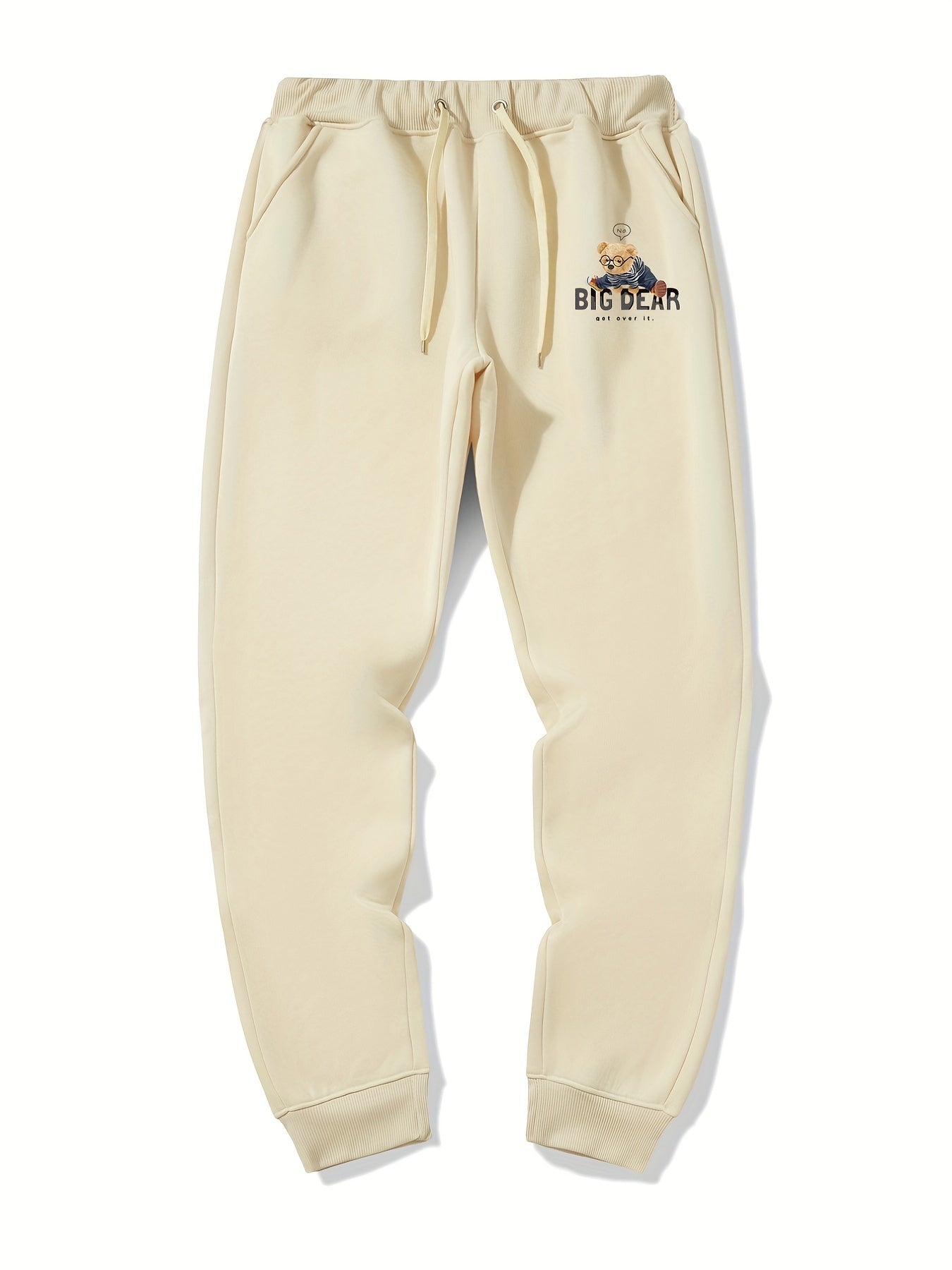 BIG BEAR Men's Drawstring Sweatpants Casual Jogger Pants