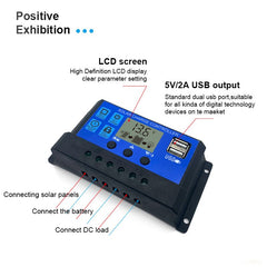 1pc Solar Charge Controller 12v24v Auto Charge & Discharge for Lead acid & Lithi