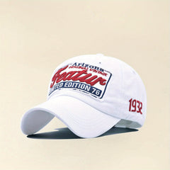 Embroidery Patch Baseball Cap Couple Hip Hop Sun Hat