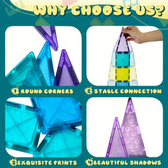 86pcs 3D Shape & Block Building Set Children's Gift