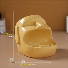 Stone Figure Ashtray Boyfriend Living Room Decoration