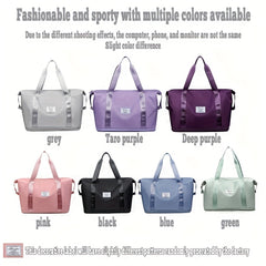 Large Capacity Travel Duffle Bag Women's Carry On Gym Weekender