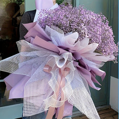 57 Meter Square Mesh Hollow Flower Wrapping Paper Bouquet Wrapping Paper
