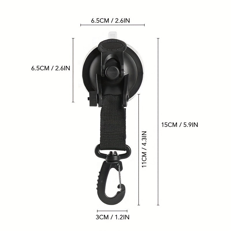 Suction Cup Anchor Hook for Camping Tarp Car Side Awning