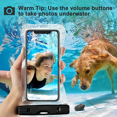 2pcs Waterproof Phone Bag Outdoor Swimming Rafting Beach Camping Drifting