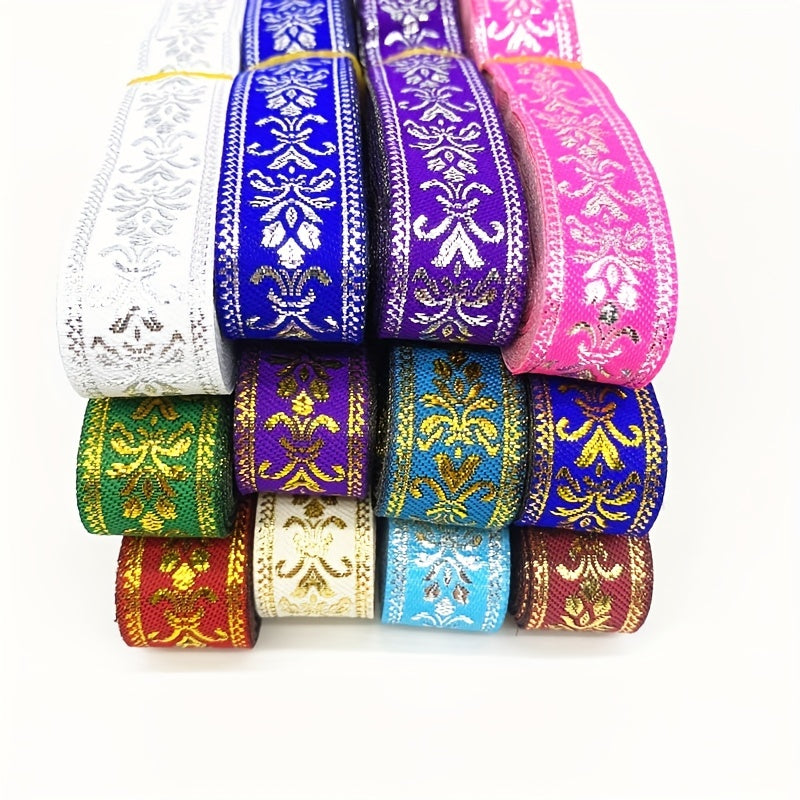 Vintage Ethnic Embroidery Ribbon Boho Lace Trim DIY Sewing Accessories