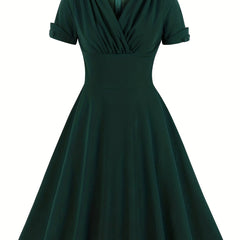 Women's A-line Retro Dress