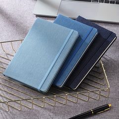 Fashionable A5 Denim Notebook Hardcover for Literary Hand Accounts & Notetaking
