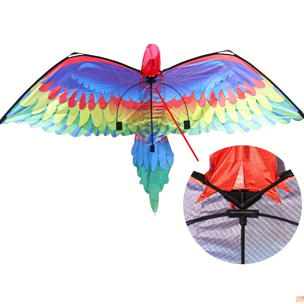 3D Parrot Kite Outdoor Activity Flying Toy