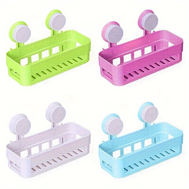 Bathroom Shelf Shower Caddy Rack No Punching Storage Rack Holder