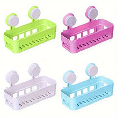 Bathroom Shelf Shower Caddy Rack No Punching Storage Rack Holder