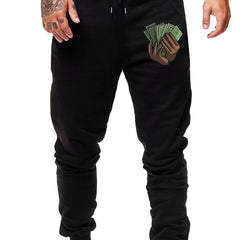 Men's Casual MONEY Print Sweatpants