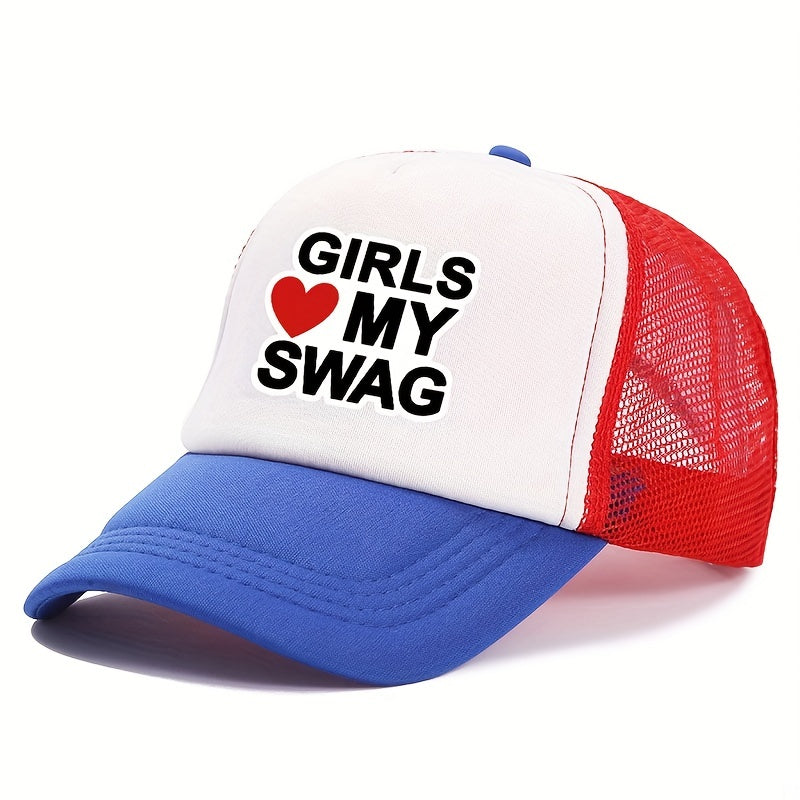 Breathable Mesh Baseball Hat Sunshade Cap Hip Hop Trucker Cap