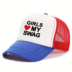 Breathable Mesh Baseball Hat Sunshade Cap Hip Hop Trucker Cap
