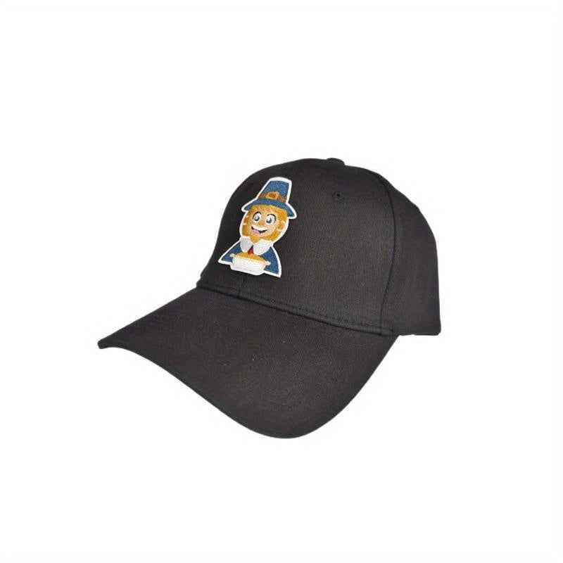 Cartoon Patch Baseball Cap Casual Unisex Adjustable Sun Hat Dad Hat