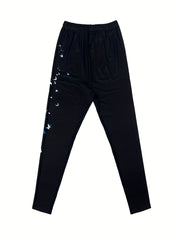 Butterfly Print Skinny Leggings Sporty Yoga Leggings