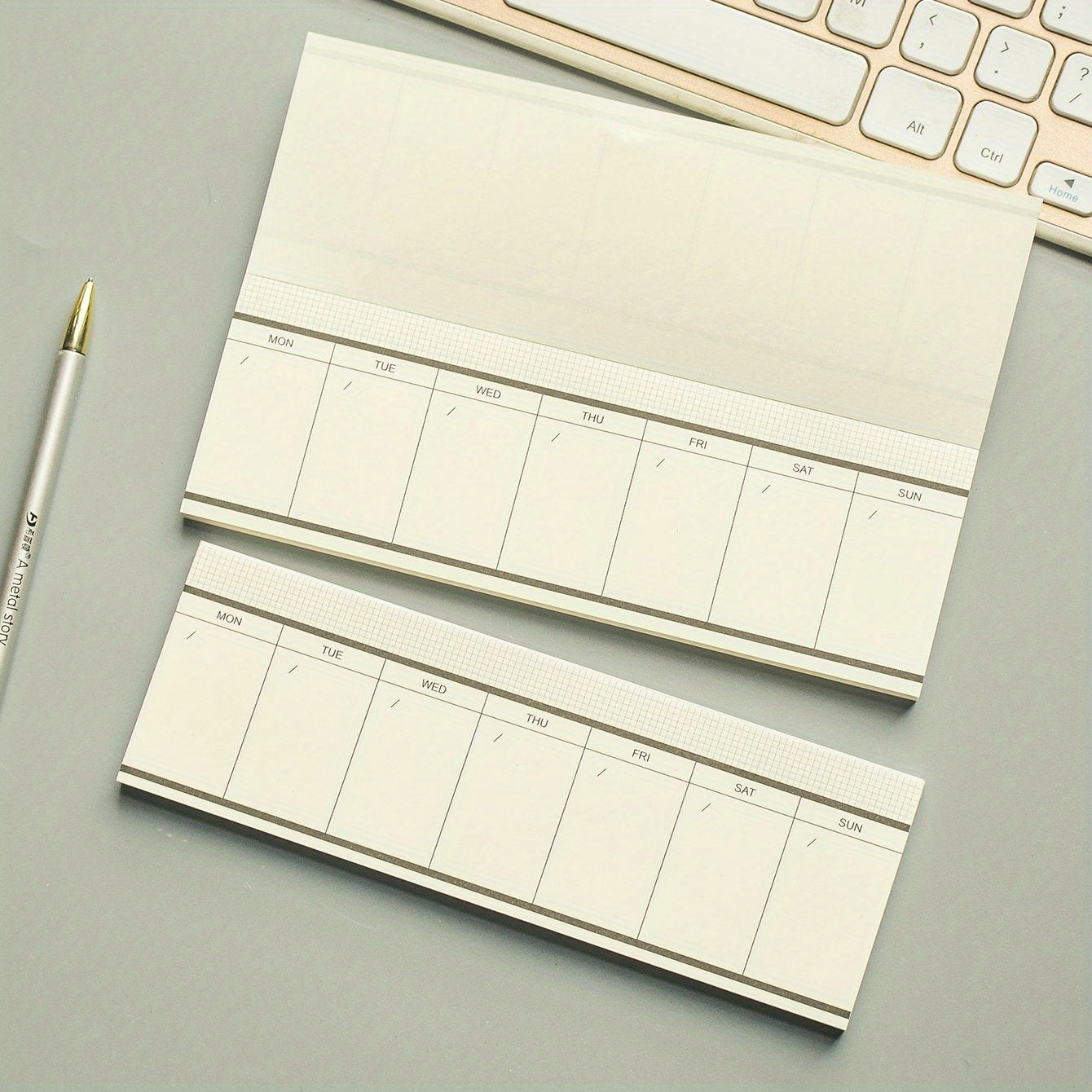 1pc 50sheets Week Plan Schedule Memo Pad Student Portable Mini Memo Pad