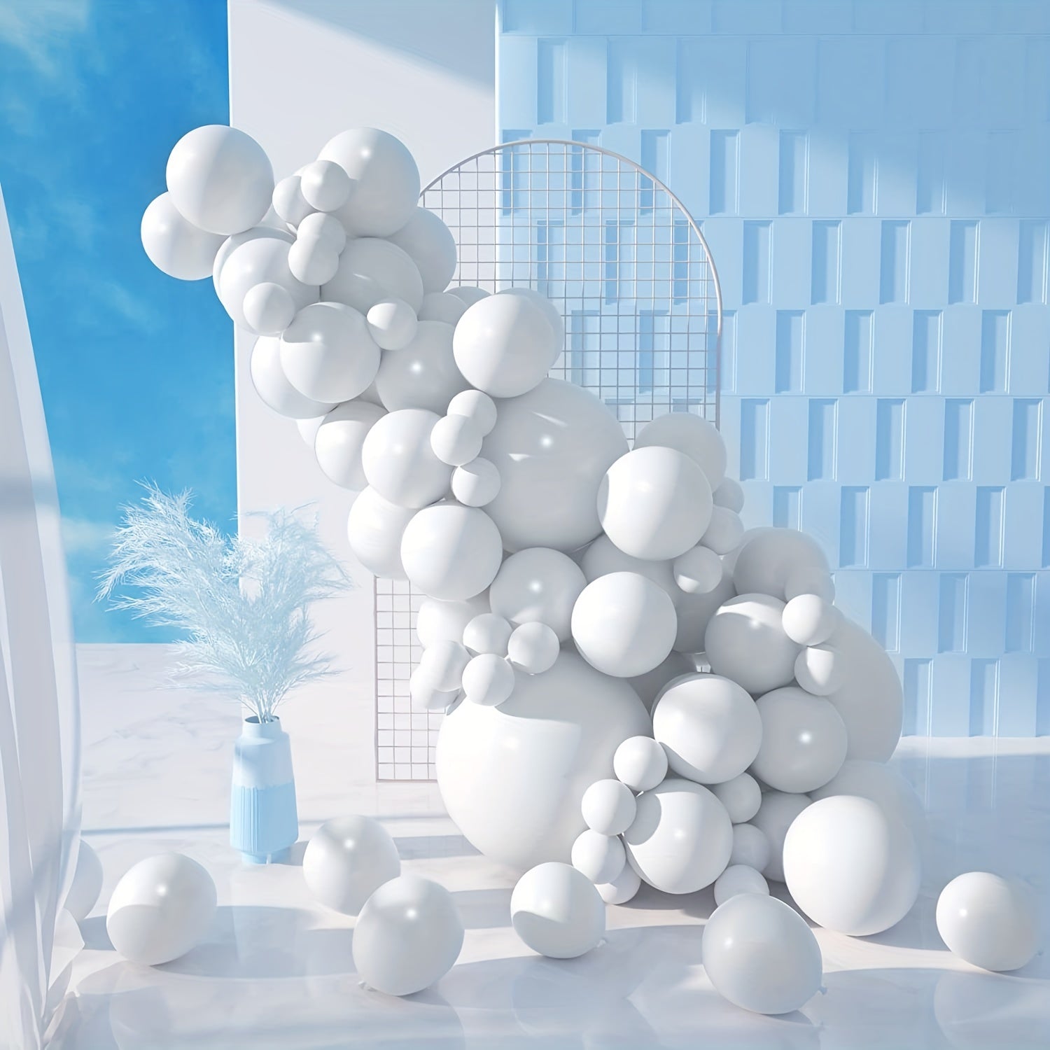 60pcs 5inch Matte Party Latex Balloons for Women's 16th 21st 30th Birthday
