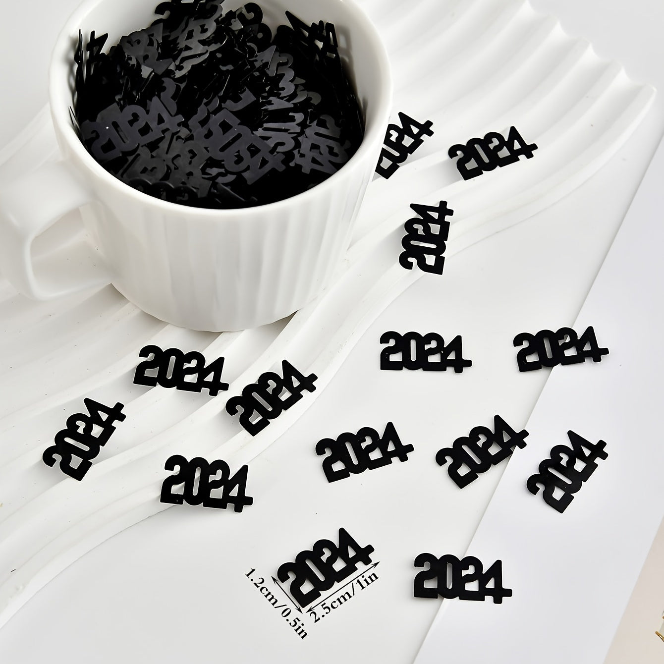 Golden Silvery Desktop Decoration for Wedding Birthday Party
