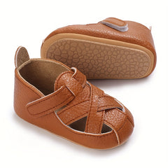 Solid Breathable Sandals for Baby Boys Lightweight Anti Slip Sandals