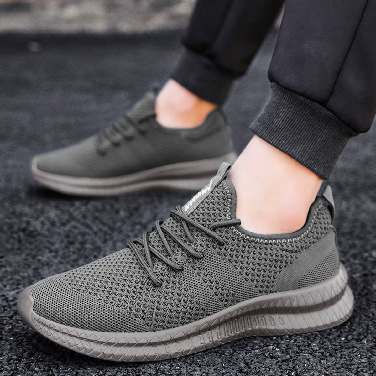 Men's Lightweight Running Shoes Outdoor Sneakers for Fitness Tennis